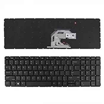 Teclado interno HP ProBook 450 G7 / 455 G7 inglês dos EUA (preto)