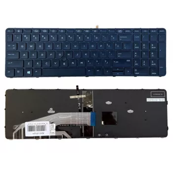 HP ProBook 650 G2/G3, 655 G2/G3 Teclado com retroiluminação