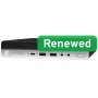 Mini PC HP EliteDesk 800 G4 recondicionado, Intel Core i5-8500T, 8GB RAM, 256GB SSD, Windows 11 Pro