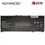 HP SR03XL Bateria de substituição para portátil 4380mAh 11.55V Li-Ion 3 células para Pavilion Gaming 15-cx/dk e Omen 15-dc - Preto