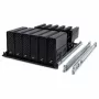 Kit de calhas para rack HP Z2 Mini G9 - conjunto de montagem em calhas deslizantes 1U sem ferramentas para mini-workstations