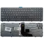 Teclado com retroiluminação para HP ZBook 15 G1 G2 com TrackPoint, layout US