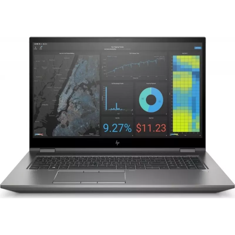 HP ZBook Fury 17 G7 Portátil, Core i7, 32GB RAM, SSD, 17,3 polegadas FHD (recondicionado)