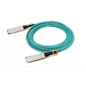 Cabo de ligação direta HPE Aruba 100GBase-AOC - Ficha QSFP28 para ficha QSFP28 - 7 m Cabo ótico ativo