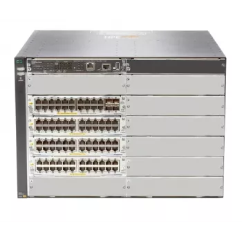 HPE Aruba 5412R 92GT PoE+ / 4SFP+ (Sem Fonte de Alimentação) v3 zl2 Switch Gerido