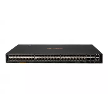 HPE Aruba 8320 switch gerido Layer 3 48 portas 10GbE SFP+ e 6 portas 40GbE QSFP+ com 2x fontes de alimentação 400W, 5x ventoinhas, kit de rack, compatível TAA