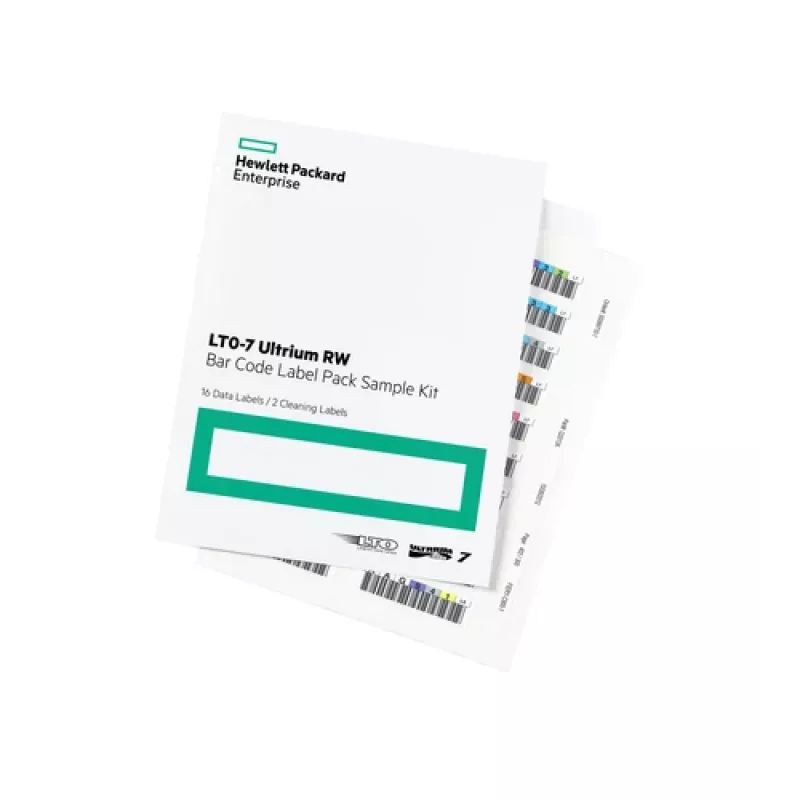 HPE LTO7 Ultrium Etiqueta de código de barras RW (100+10) Q2014A