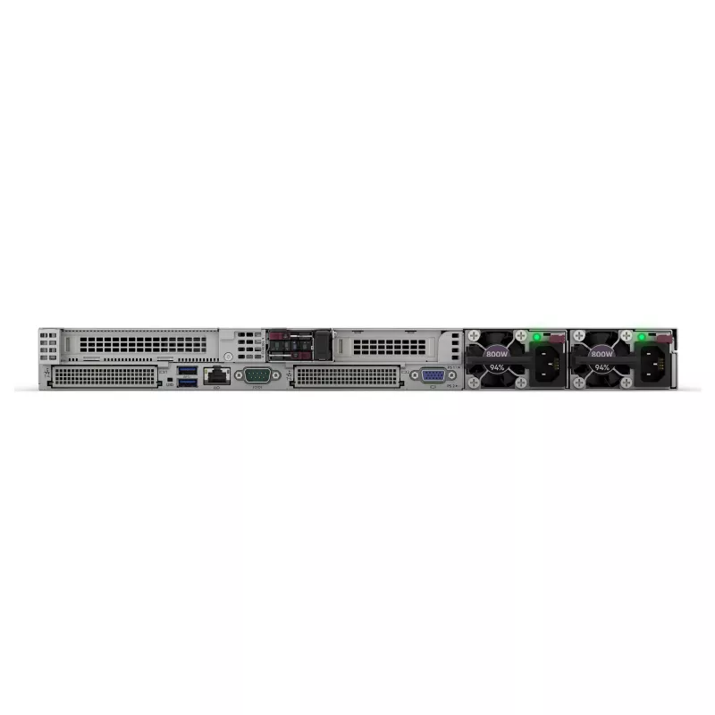 HPE ProLiant DL325 Gen11 servidor rack 1U, AMD EPYC 9224, 64GB RAM, 8 SFF, MR408i-o, 2x480GB SSD, 2x1000W fonte de alimentação