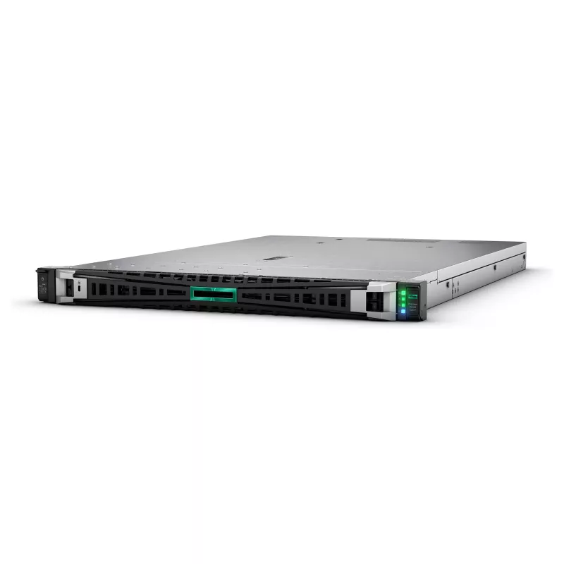 Servidor Rack 1U HPE ProLiant DL365 Gen11, AMD EPYC 9115 2,6GHz 16-Core, 64GB DDR5, 8 SFF Hot-Plug, MR408i-o, 2x fonte de alimentação redundante 1000W
