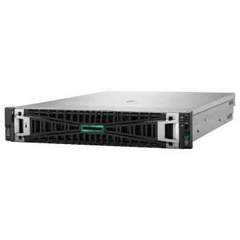 HPE ProLiant DL380 Gen12 servidor, Intel Xeon 6505P 2.2GHz 12-Core, 64GB DDR5 RAM, 8 SFF Hot-Plug Bays, controlador MR408i-o, 2x1000W PSU redundante, rack 2U