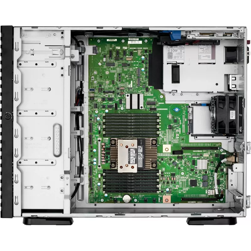 HPE Servidor ProLiant ML110 Gen11 - Intel Xeon Silver 4510 2,4 GHz 12-Core 1P 64 GB RAM 8SFF NS204i-u MR408i-o 2x1000W PS