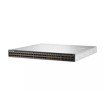 HPE StoreFabric SN2410M switch 25GbE 48SFP28 8QSFP28 L3 gerido 48 x 25 Gigabit SFP28 + 8 x 100 Gigabit QSFP28 montagem em rack