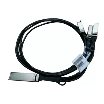 HPE X240 Cabo de Cobre de Ligação Direta QSFP28 a SFP28 1m