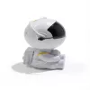 Projetor de astronauta sentado com céu estrelado e nébula HQ com cabeça rotativa 360° e controlo remoto branco