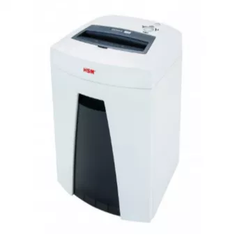 Destruidora de papel HSM Securio C18 corte cruzado, 3,9x30 mm, P-4, 10-12 folhas, 25 L