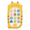 Huanger HE0536 Telefone de brinquedo com função de gravação (Amarelo)
