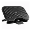 Apoio de pés ergonómico HUANUO HNFR3 - altura e inclinação ajustáveis, preto