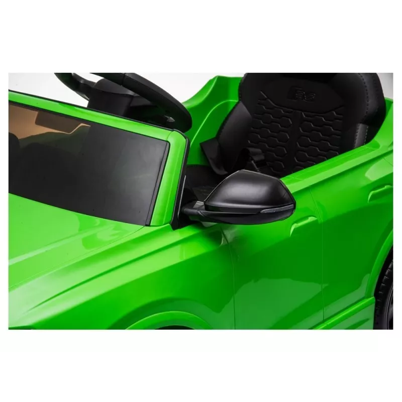 HUAWEI Audi RS Q8 carro a pilhas com luzes LED, MP3 e comando verde