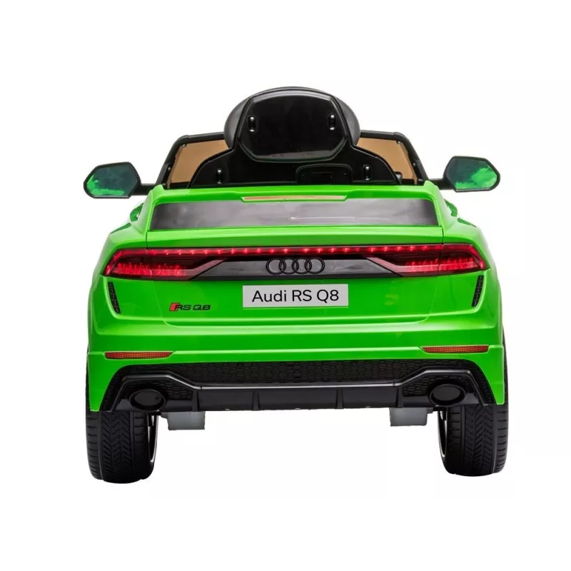 HUAWEI Audi RS Q8 carro a pilhas com luzes LED, MP3 e comando verde