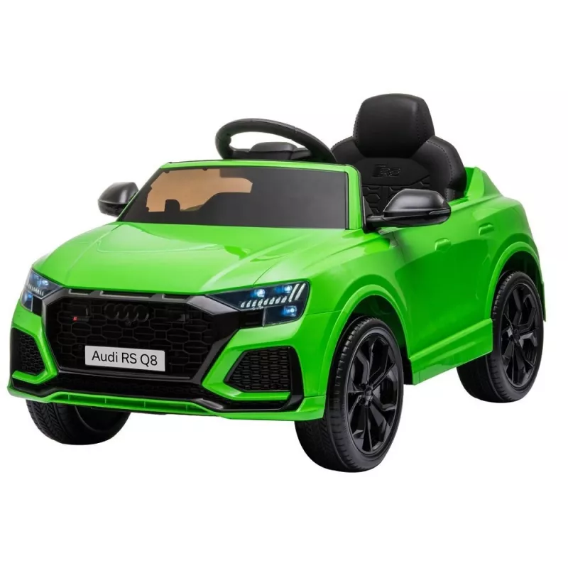 HUAWEI Audi RS Q8 carro a pilhas com luzes LED, MP3 e comando verde