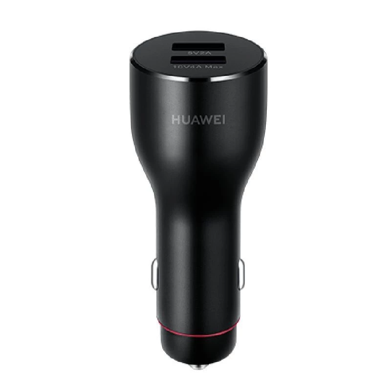 Carregador de automóvel Huawei Super Charge dupla porta 40W preto