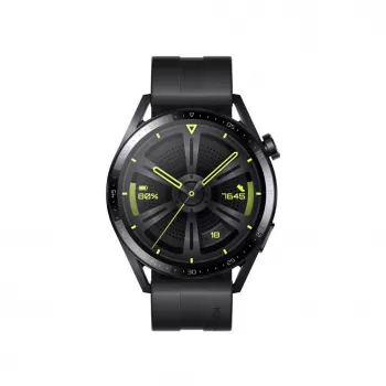 Smartwatch Huawei GT 3 (46 mm) em aço inoxidável preto