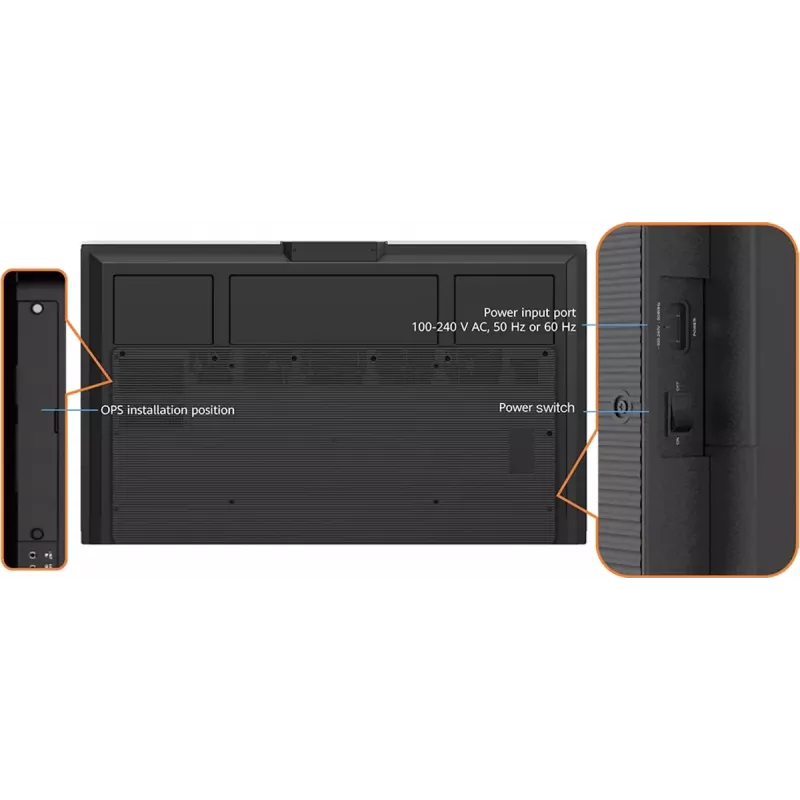 HUAWEI IdeaHub Board 3 Pro IHB2-86PB dispositivo de colaboração inteligente 86
