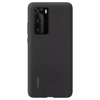 Capa de silicone para Huawei P40 preto