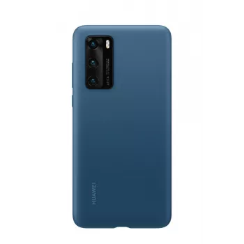 Capa de silicone para Huawei P40 azul