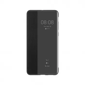 Capa flip Smart View Huawei para P40 preto
