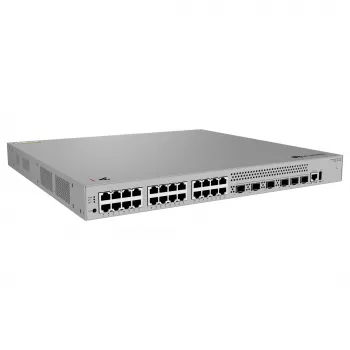 HUAWEI S530-24T4XE 24 portas 10/100/1000BASE-T 4 portas 10GE SFP+ 2 portas de empilhamento 12GE com 1 fonte de alimentação AC eKit