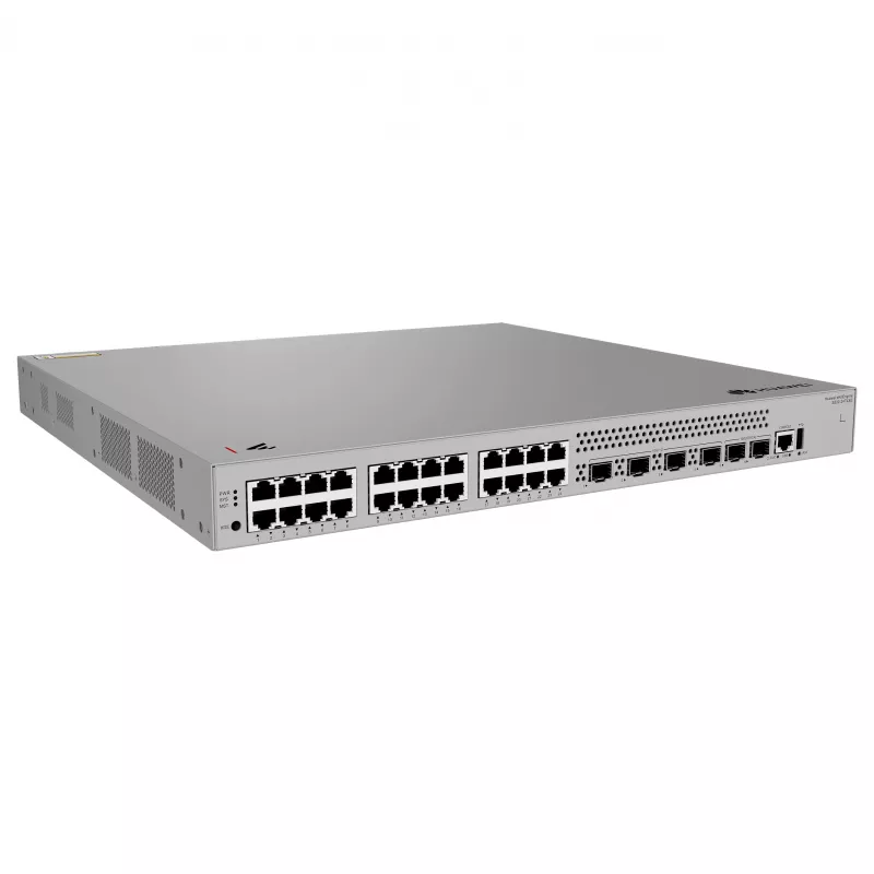 HUAWEI S530-24T4XE 24 portas 10/100/1000BASE-T 4 portas 10GE SFP+ 2 portas de empilhamento 12GE com 1 fonte de alimentação AC eKit