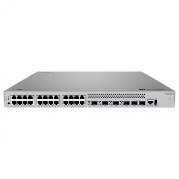 HUAWEI S530-24T4XE 24 portas 10/100/1000BASE-T 4 portas 10GE SFP+ 2 portas de empilhamento 12GE com 1 fonte de alimentação AC eKit