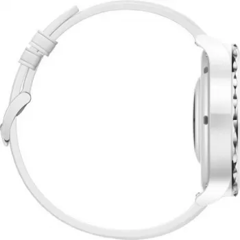 Pulseira de couro Huawei Watch GT 3 Pro 43 mm branca