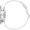 Pulseira de couro Huawei Watch GT 3 Pro 43 mm branca
