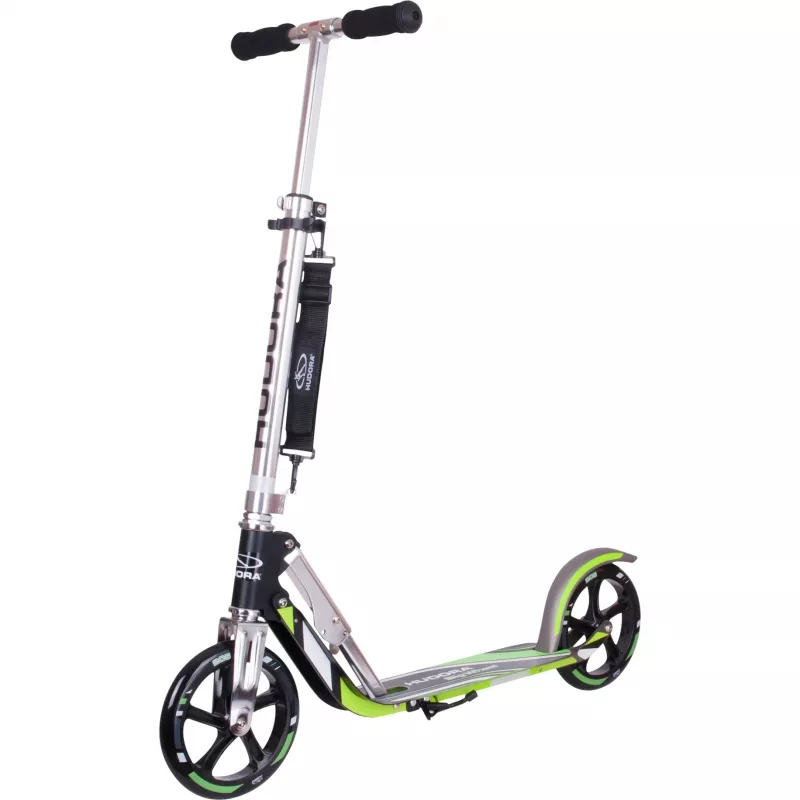 Trotinete Hudora Big Wheel 205 cinzento verde