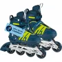 Patins em linha HUDORA Comfort tamanho 29-34 (azul/amarelo)