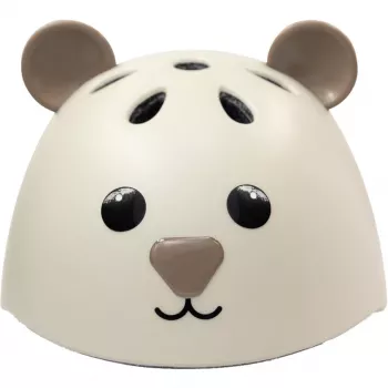 Capacete infantil HUDORA Beary Mocha, tamanho 44-47 cm