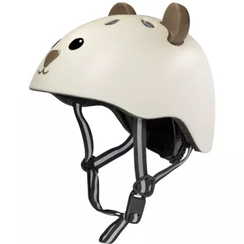 Capacete infantil HUDORA Beary Mocha, tamanho 44-47 cm