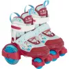 HUDORA My First Quad LED Patins tamanho 30-33 vermelho/azul-claro