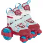 HUDORA My First Quad LED Patins tamanho 30-33 vermelho/azul-claro