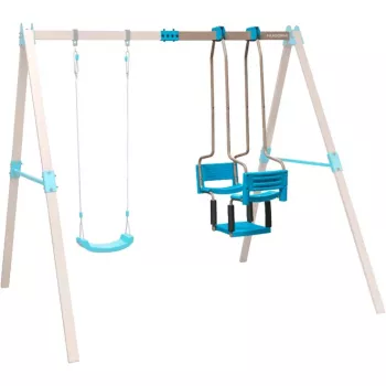 Módulo de balanço HUDORA Vario Gondola Swing (turquesa/bege)