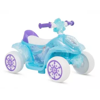 Huffy Frozen Bubble Quad Bike 6V Veículo elétrico, azul