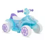 Huffy Frozen Bubble quad elétrica de 7,2 V para crianças, azul