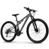 Huffy MARKER 27,5 polegadas cinzento mate bicicleta de montanha hardtail 21 velocidades