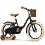 Huffy Vintage 16 Bicicleta infantil – preto brilhante (21255W)