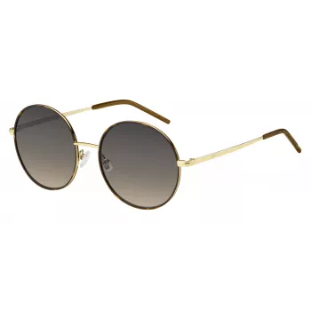 Óculos de sol para mulher HUGO BOSS BLACK BOSS1593S06J armação retangular de acetato lentes cinzentas 54mm