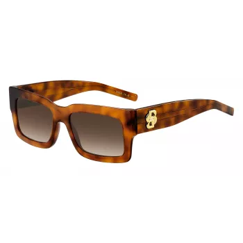 Óculos de sol de mulher HUGO BOSS BLACK BOSS1654S086 - armação preta, lentes cinzentas, 54 mm