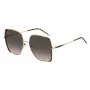 HUGO BOSS BLACK Óculos de sol para mulher BOSS1707S01Q - Lentes cinzentas, armação preta, 58 mm