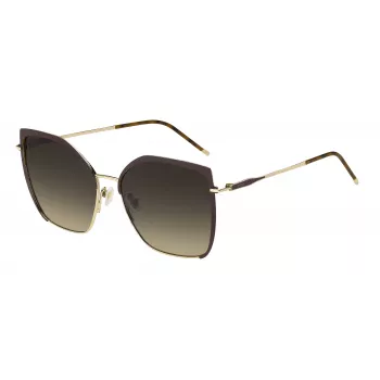 HUGO BOSS BLACK Óculos de sol de mulher BOSS1708S01Q - armação preta, lentes cinzentas, 58 mm